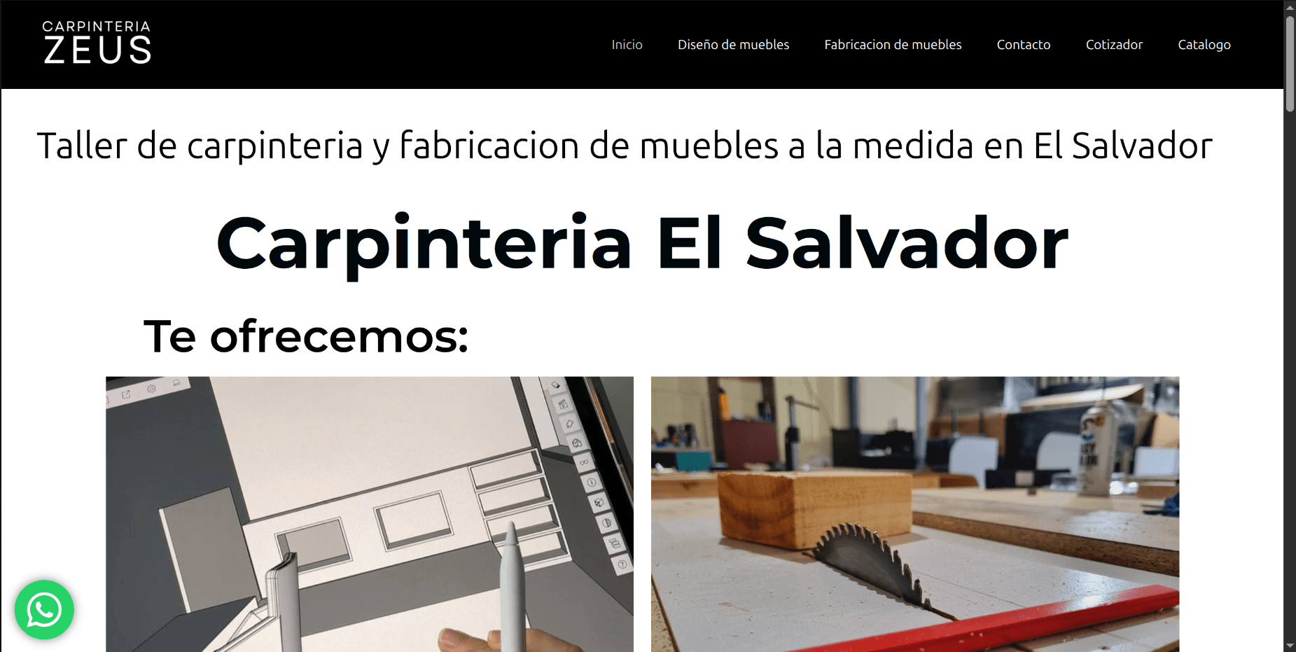 Muebles Zeus Homepage